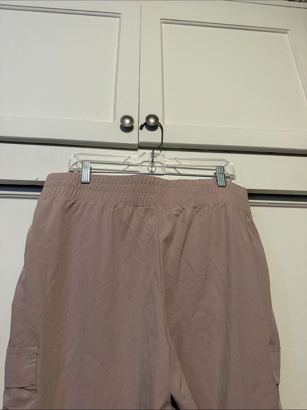 Apana Dusty Mauve Cargo Track Joggers - Picture 9 of 10